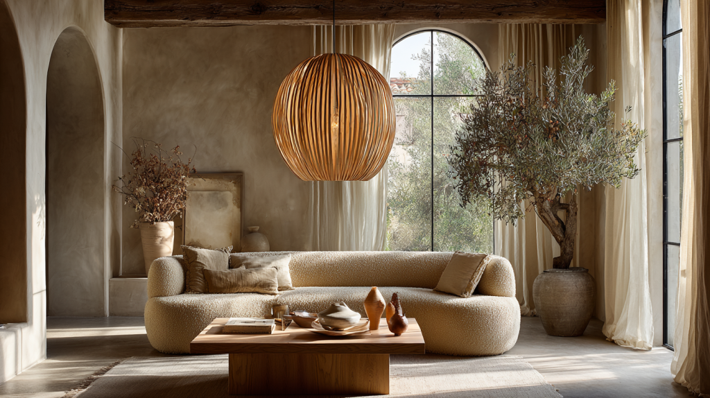 lampa sufitowa boho