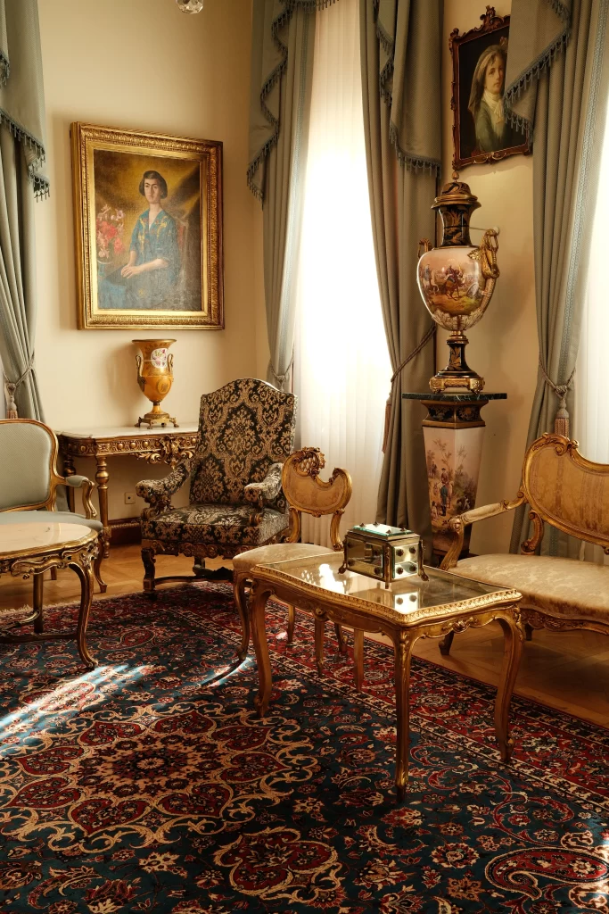 salon w stylu klasycznym