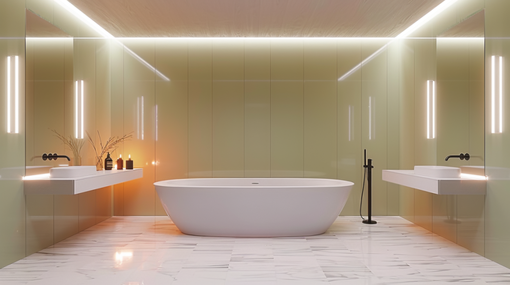 aranżacja wnętrza łazienki